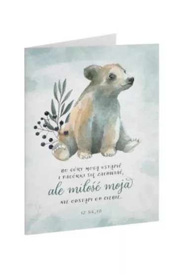 Kartka sk�adana - Bo g�ry Mi�