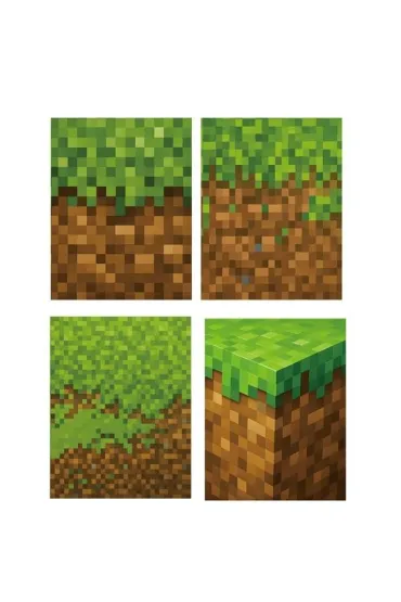 W&k Torebka prezentowa M Minecraft