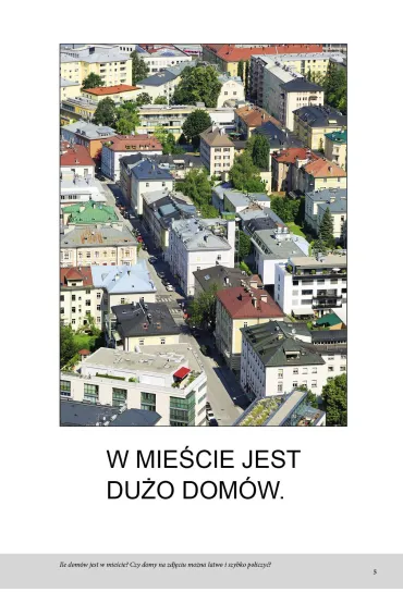 Miasto. Bardzo proste czytanki dla dzieci