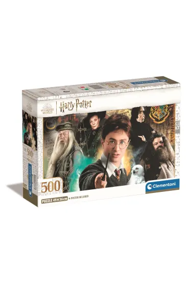 Puzzle 500 el. Compact Harry Potter Clementoni