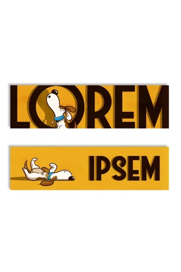 Molom Zak�adka kartonowa - Lorem Ipsem