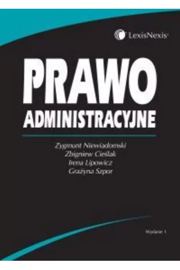 Prawo administracyjne - Zygmunt Niewiadomski