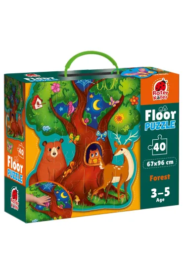 Puzzle pod�ogowe Zwierz�ta le�ne RK7010-04 Roter Kafer