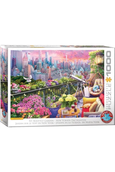Puzzle 1000 NY Rooftop Garden 6000-6161 Eurographics