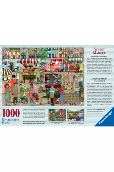 Puzzle 1000 el. Jarmark Ravensburger