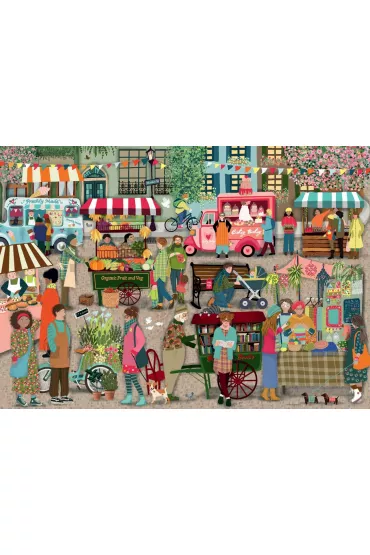 Puzzle 1000 el. Jarmark Ravensburger