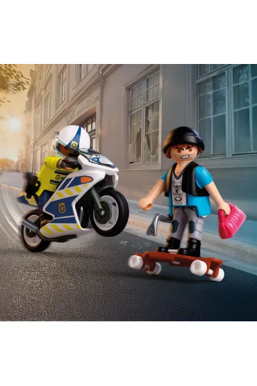 Playmobil City Action Po�cig motocyklowy 72079