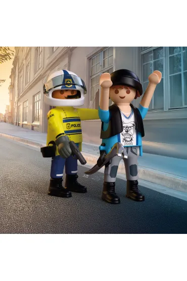 Playmobil City Action Po�cig motocyklowy 72079