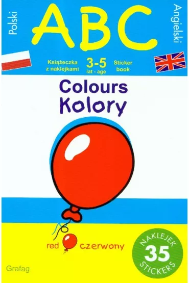 ABC KOLORY Moje pierwsze �wiczenia dwuj�zyczne