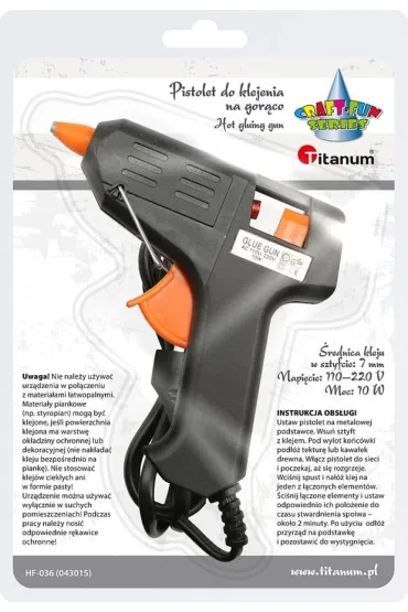 Hasta Pistolet do klejenia na gor�co 10W na klej 7mm