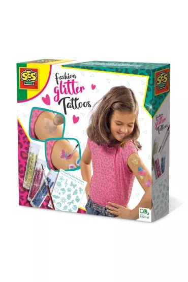 Tatuae brokatowe Ses Creative