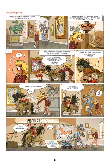 Kamila i konie. Wadcy prerii. tom 4 - Lili Mesange, Stefano Turconi