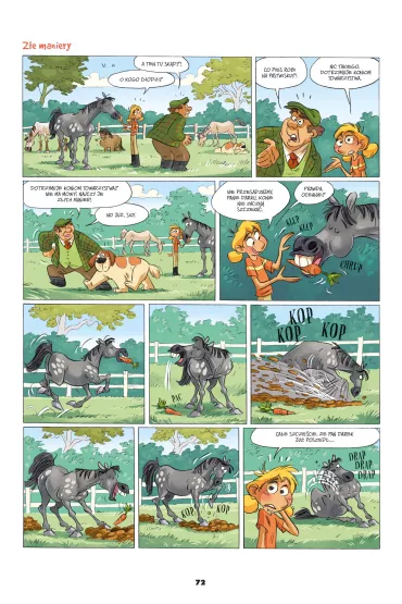 Kamila i konie. Wadcy prerii. tom 4 - Lili Mesange, Stefano Turconi