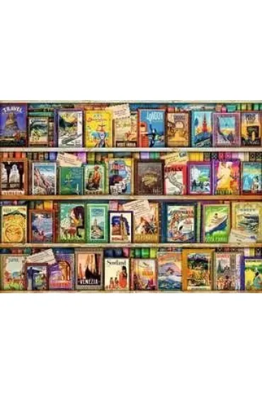 Puzzle 500 el. 2D Vintage - Poczt�wki Ravensburger