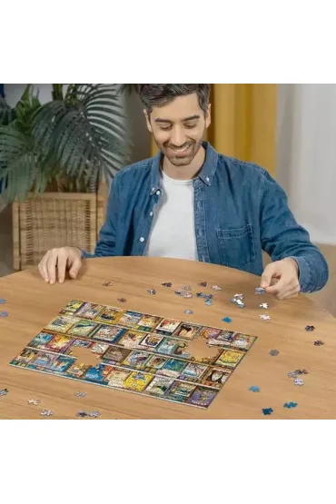 Puzzle 500 el. 2D Vintage - Poczt�wki Ravensburger