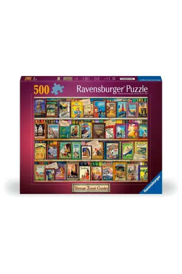 Puzzle 500 el. 2D Vintage - Poczt�wki Ravensburger
