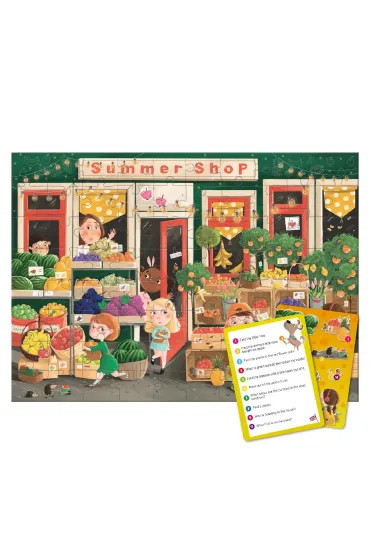 Puzzle 80 el. Look&Find Letnie smako�yki Dodo