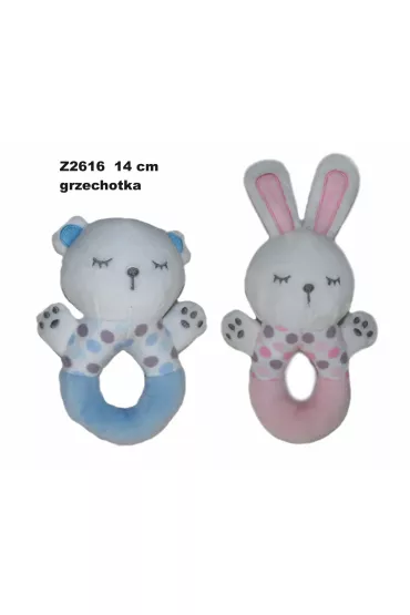 Grzechotka zwierz�ta 14cm MIX Sun-Day