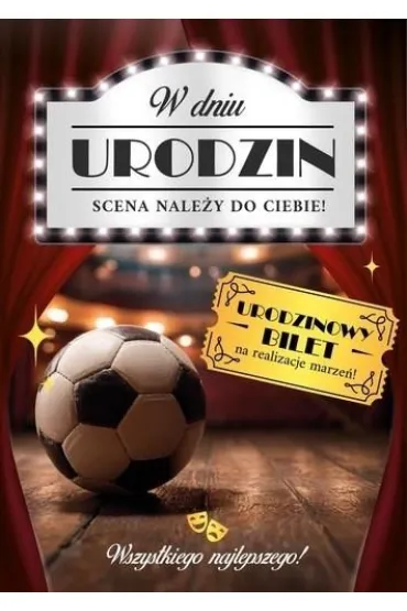 Armin Style KARNET URODZINY B6 Z KOP AS GM-1338 FOL