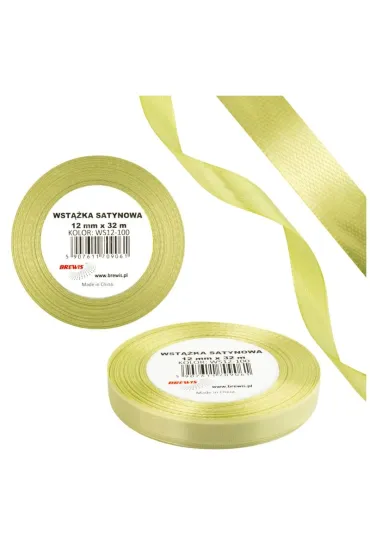 Brewis Wst��ka satynowa 12mm gruszkowy 32 m