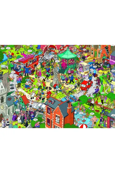 Puzzle 500 el. Co posz�o nie tak? Eurographics