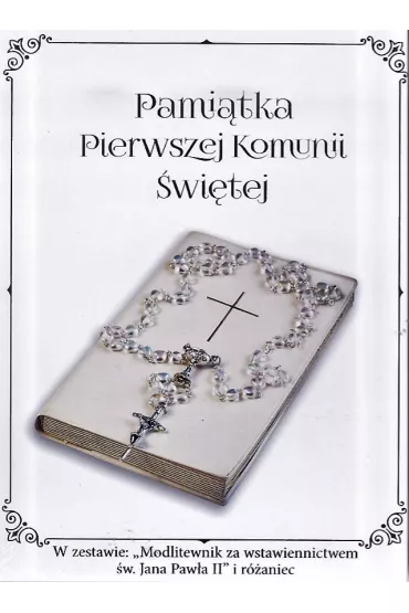 Modlitewnik z r�a�cem. Pami�tka I Komunii �wi�tej
