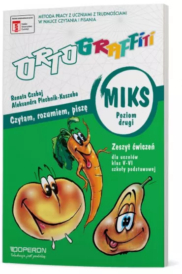 Ortograffiti. MIKS. Poziom 2. Zeszyt �wicze�. Szko�a podstawowa - Renata Czabaj