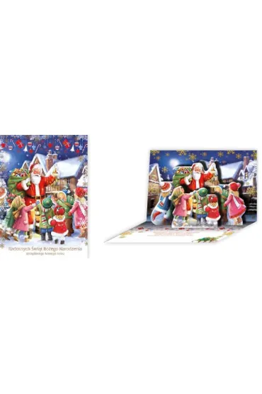 Pol-Mak Karnet �wi�teczny Bo�e Narodzenie mix - Lpop Bn