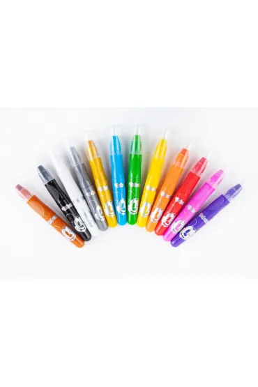 Patio Kredki �elowe wykr�cane Colorino Kids Mickey 12 kolor�w