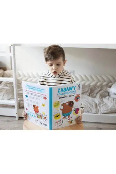 Gimnastyka j�zyka. Kapitan Nauka. Logu� bawi si� s�owami. Zabawy logopedyczne