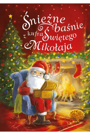 Ksi��ka B5 oprawa twarda �nie�ne ba�nie z kufra �wi�tego Miko�aja SKRZAT 159710 - Monika  �lizowska