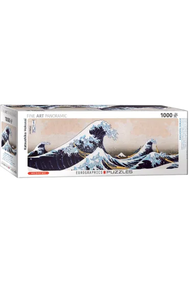 Puzzle panoramiczne 1000 el. Wielka rafa Kanagawa Eurographics