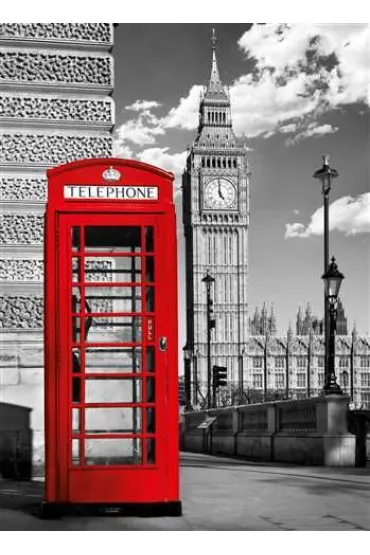 Puzzle 1000 el. Platinum Collection: London Clementoni