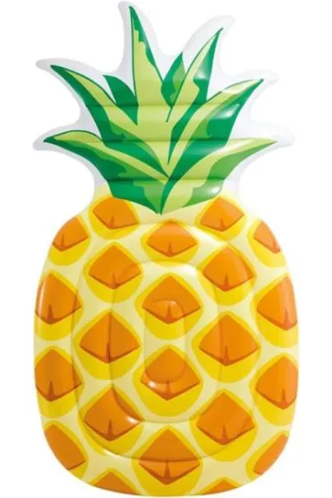Materac ananas 216x124cm Intex