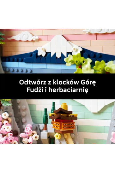 LEGO ART Japo�ski krajobraz z kwitn�c� wi�ni� 31218