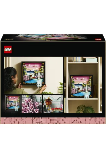 LEGO ART Japo�ski krajobraz z kwitn�c� wi�ni� 31218