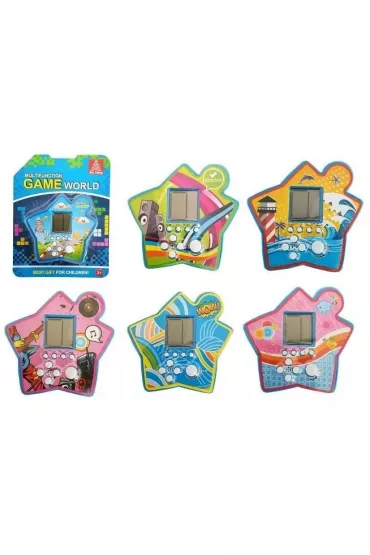 Gra elektroniczna kieszonkowa tetris MIX LeanToys
