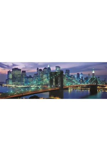 Puzzle 1000 el. Panorama - Brooklyn Bridge Clementoni