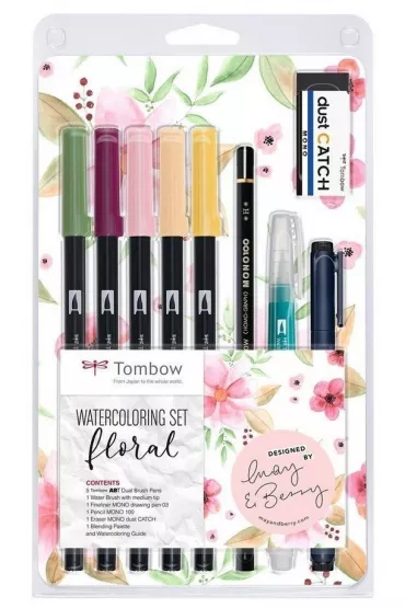 Tombow Zestaw do akwareli Floral
