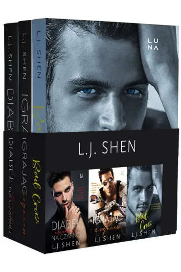 Pakiet L.J. Shen: Diabe� ubiera si� na czarno, Igraj�c z ogniem, Bad Cruz - L. J. Shen