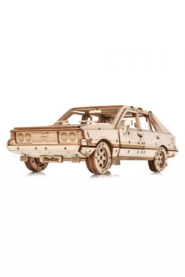 Robotime Little Story Drewniane Puzzle Model 3D - FSO Polonez 1500