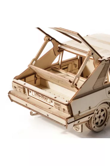 Robotime Little Story Drewniane Puzzle Model 3D - FSO Polonez 1500