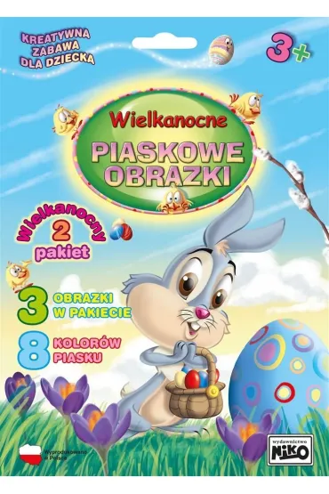 Wielkanocny pakiet 2. Wielkanocne piaskowe obrazki Niko