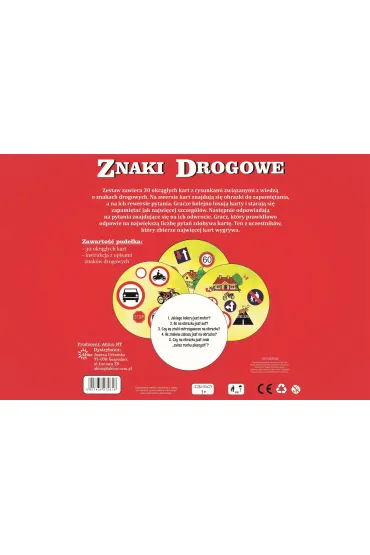 Znaki drogowe w pigu�ce