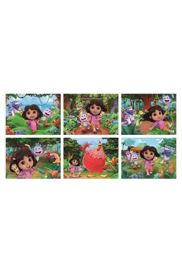 Klocki 12 el. Dora