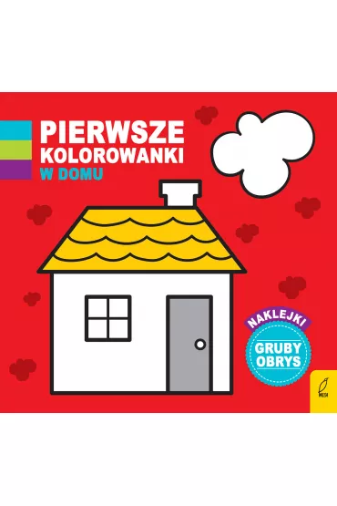 Pierwsze kolorowanki. W domu