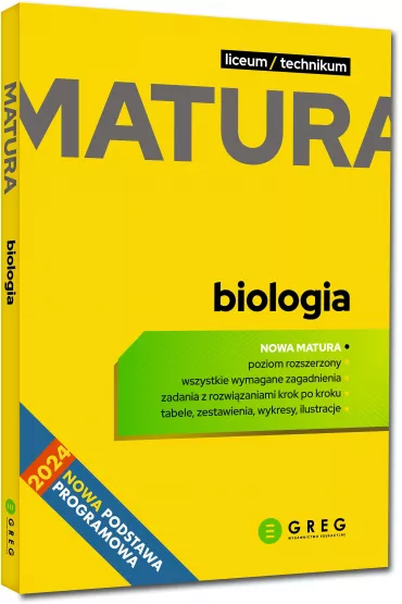 Biologia. Poziom rozszerzony. Matura 2024 - Kornelia Wjcik