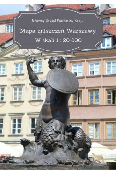 eBook Mapa zniszcze Warszawy. W skali 1 : 20 000 pdf mobi epub