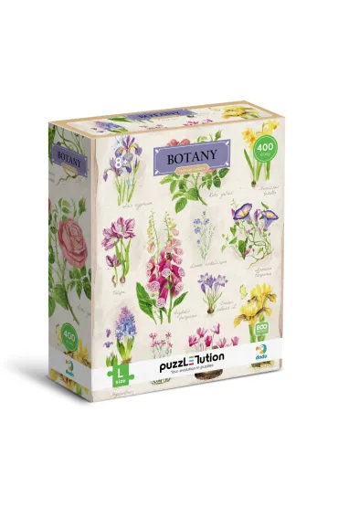 Puzzle 400 el. Easy-L - Botanika. Ogr�d kwiatowy Dodo