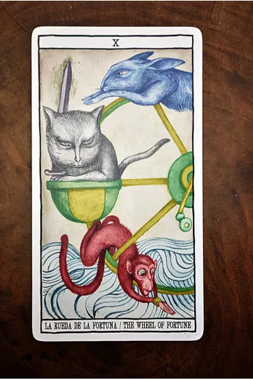 Tarot The Cats by Fournier